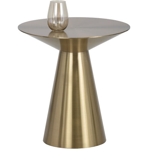 Carmel 19 X 19 inch Yellow Gold End Table